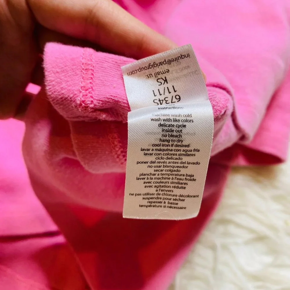 Hartstrings‎ Girls Knit A-Line Tank Dress Pink Ribboned Flower Waist Size 10